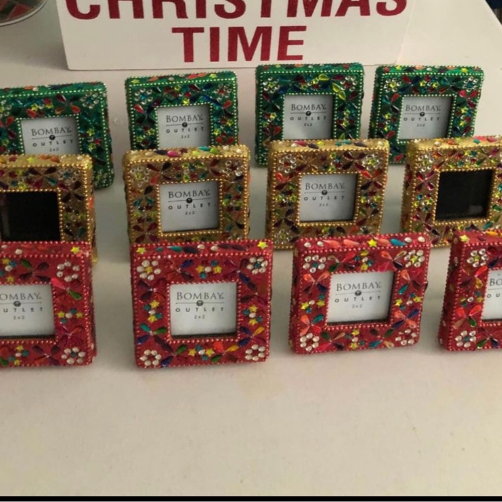 Christmas picture frame/ornament